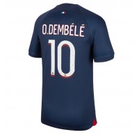 Fotbalové Dres Paris Saint-Germain Ousmane Dembele #10 Domácí 2023-24 Krátký Rukáv